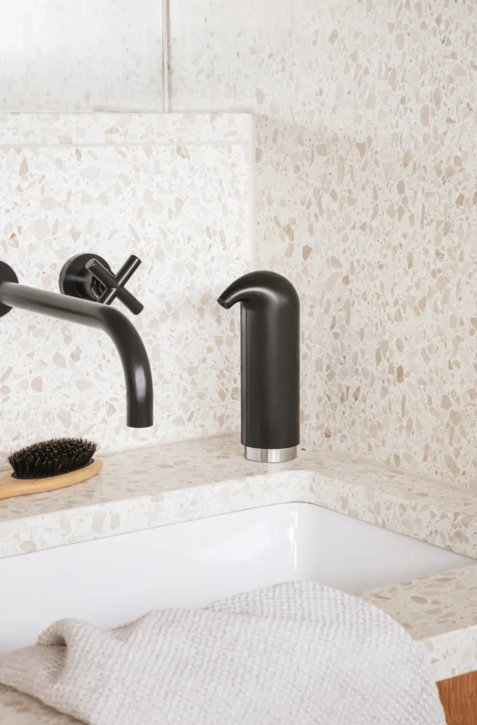 Eva Solo soap dispenser 18cm, Matt black