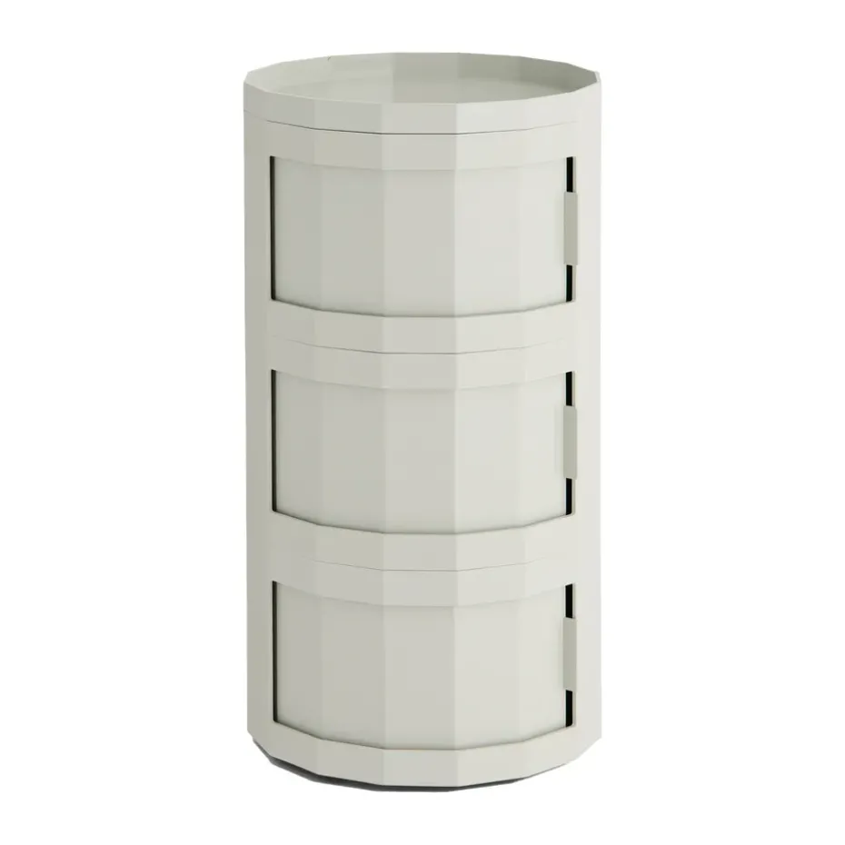Facet Cabinet 30 side table, Misty grey