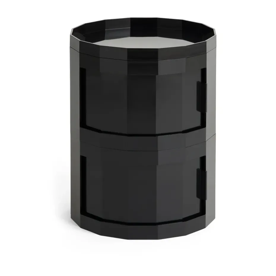 Facet Cabinet 20 side table, Anthracite