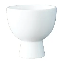 Figure flower pot Ø15 cm, white