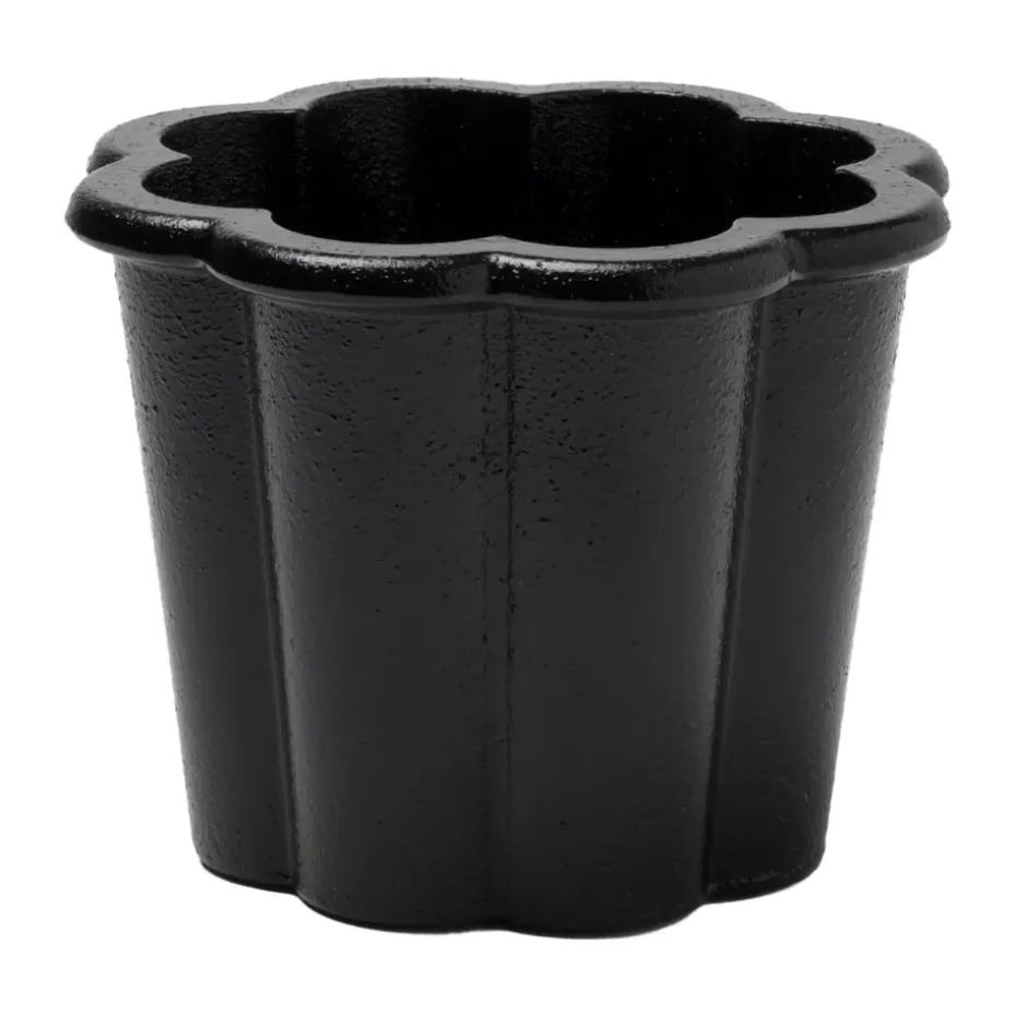 Fjällsippa flower pot low Ø21x16 cm, Black
