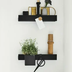 Flex Rail magnetic rail 40 cm, Black-stained oack-black