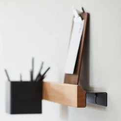 Flex Rail magnetic rail 60 cm, oak-black