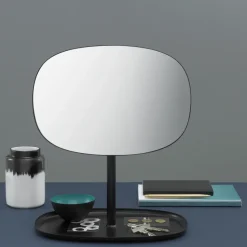 Flip mirror, black