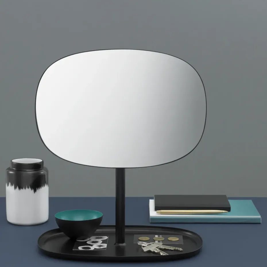 Flip mirror, black