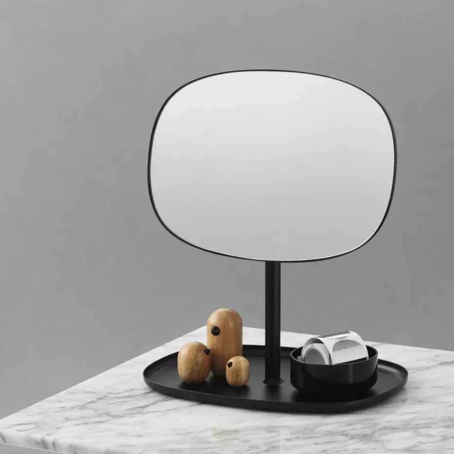 Flip mirror, black