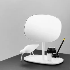 Flip mirror, white