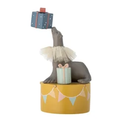 Flor candle stick sealion, 19 cm