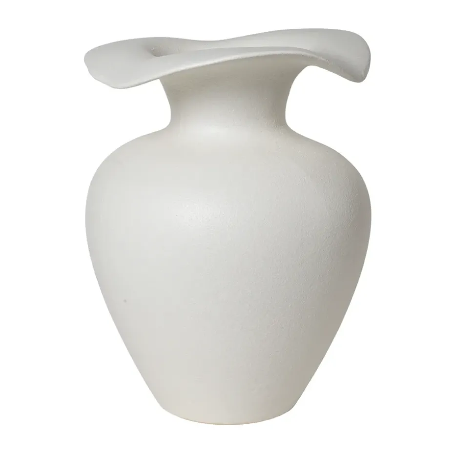 Florentina vase M 32 cm, White