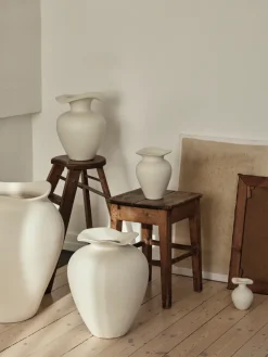 Florentina vase M 32 cm, White