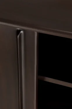 Flow sideboard, Rose brown mahogany, 224x82 cm