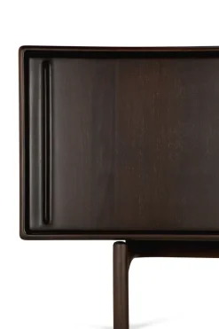 Flow sideboard, Rose brown mahogany, 224x82 cm