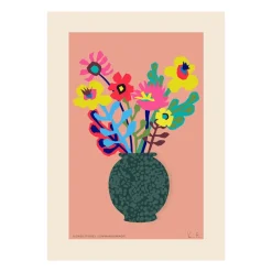 Flower Studies 02 (Sommar) poster, 50x70 cm