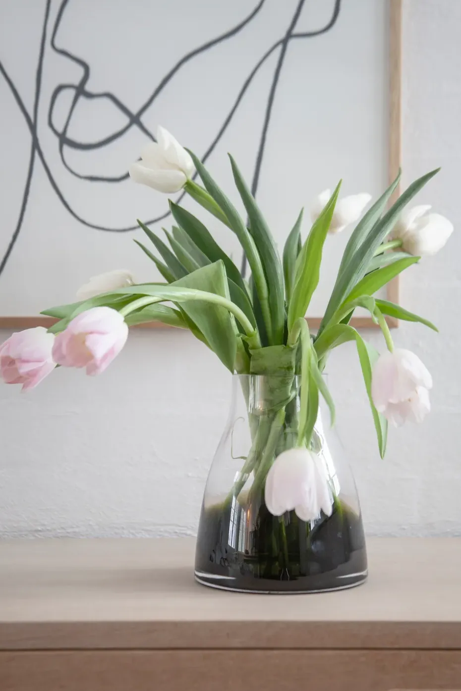 Flower vase no. 2, Moss green