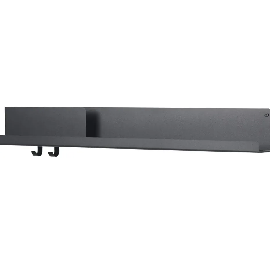 Folded shelf large, Black