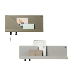 Folded shelf small, Olive