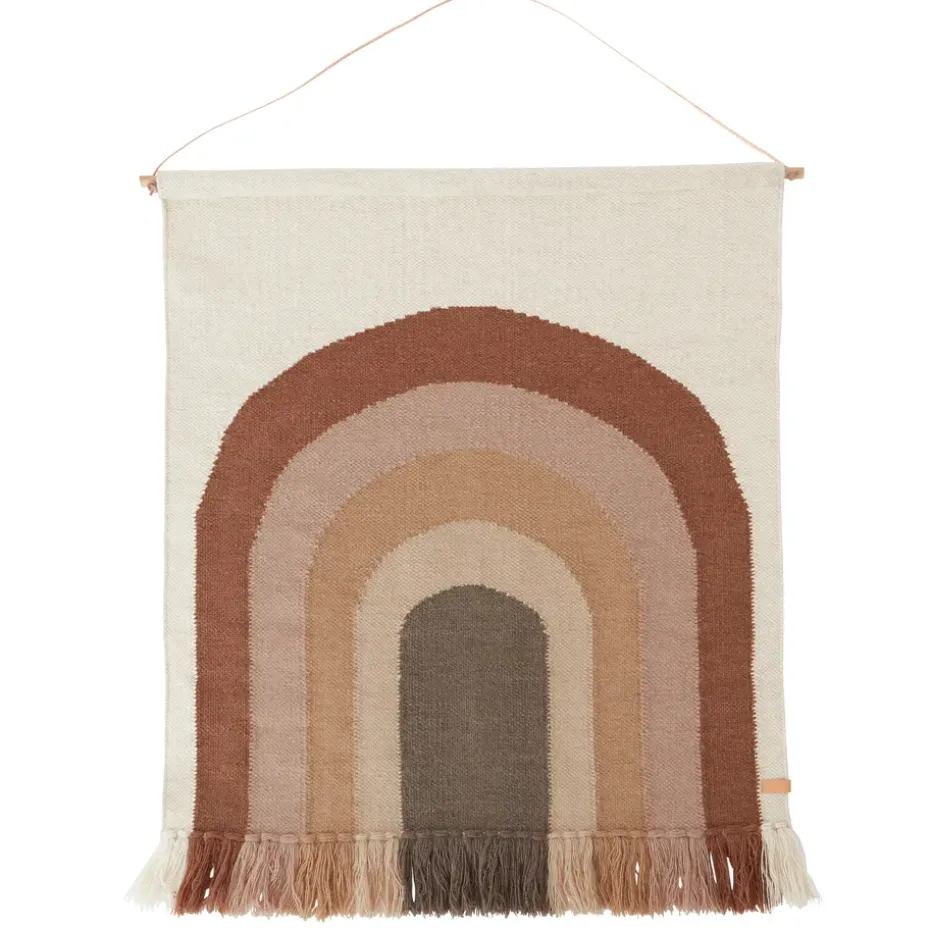 Follow the rainbow wall decoration 100x124 cm, choko