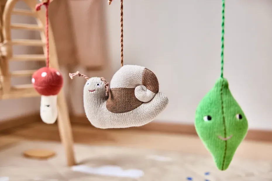 Forest play toys for baby gym, Brown-green-red