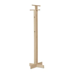 Foyer coat rack 173.3 cm, White oak