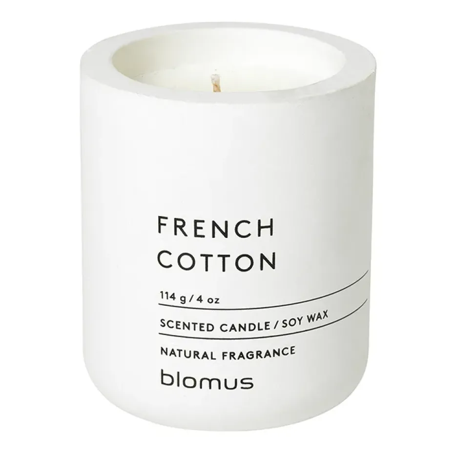 Fraga scented candles 24 hours, French Cotton-Lily White