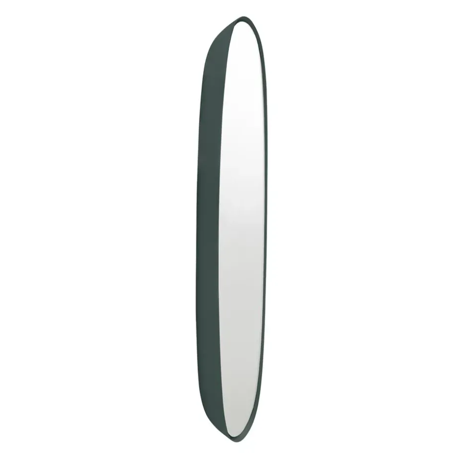 Framed mirror, Dark green, 59x44 cm