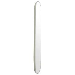 Framed mirror large, Grey-clear, 118x44,5 cm