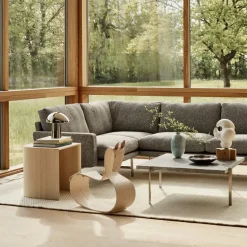 Fritz Hansen Rocking Horse, Clear lacquered ash