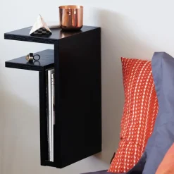 F-shelf black, shelf to the left