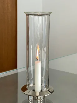 Fyr candlestick, Nickel