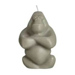 Gabba Gabba Hey candle 11.5 cm, Grey