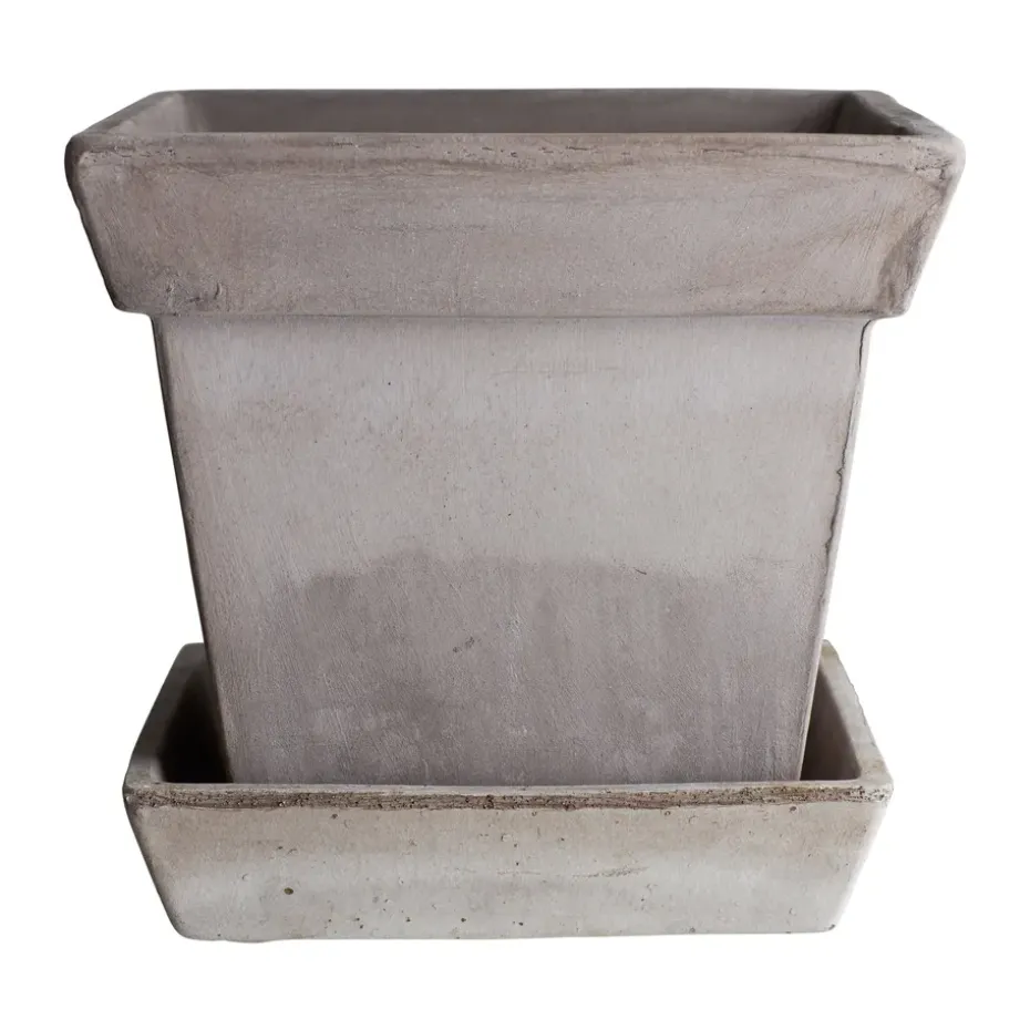 Gaia raw pot, Grey, Ø25 cm