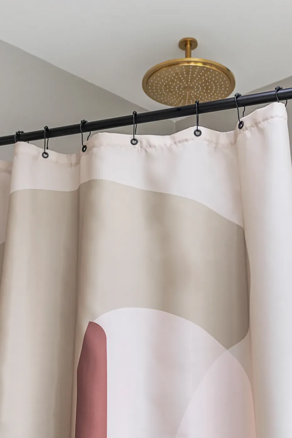 Gallery shower curtain 150x200 cm, Sand
