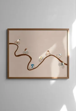 Giro poster, Beige, 50x40 cm