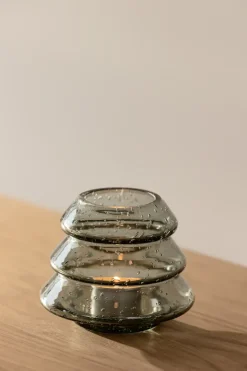 Gran 12 tealight holders, Green