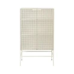 Grid cabinet, Beige