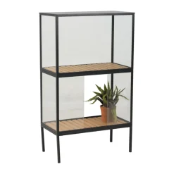 Grower Greens plant cabinet, Black, 81x137 cm