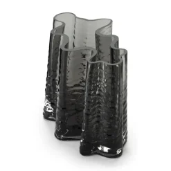 Gry wide vase 19 cm, Smoke