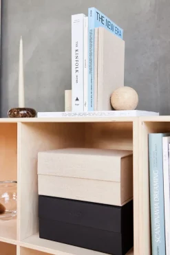 Hako storage box A5, Clay melange