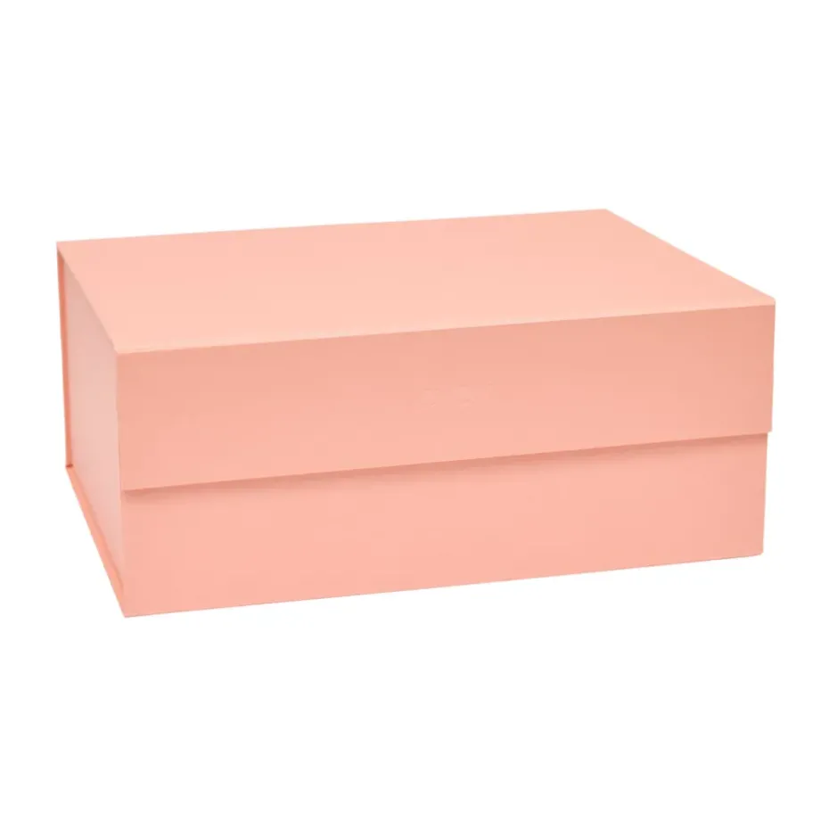 Hako storage box A4, Coral