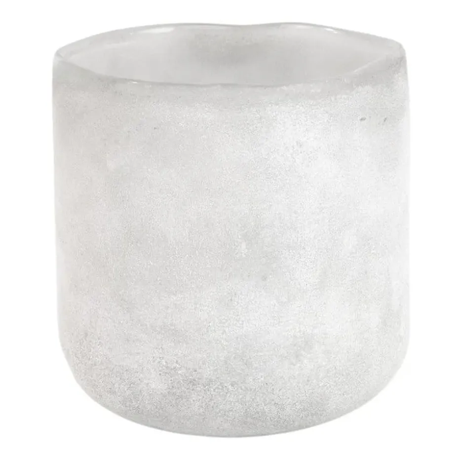 Halde lantern 10 cm, White