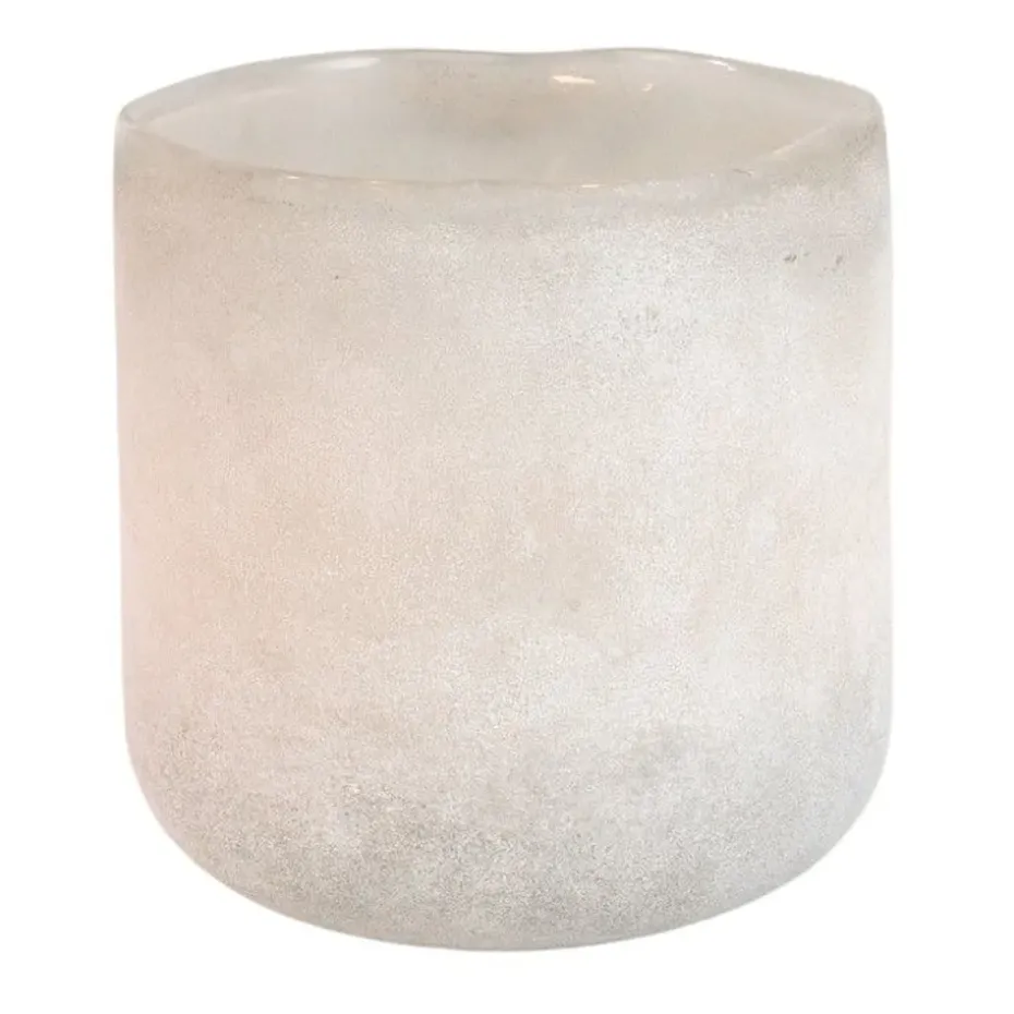 Halde lantern 10 cm, White