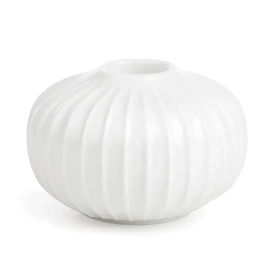 Hammershøi candleholder small, white