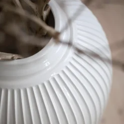 Hammershøi floor vase 50 cm, white