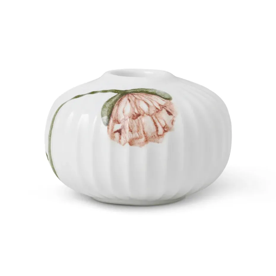 Hammershøi Poppy candle sticks Ø7.5 cm, white