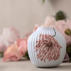 Hammershøi Poppy vase 13 cm, white
