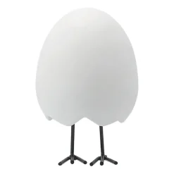 Happy feet Easter decoration, White