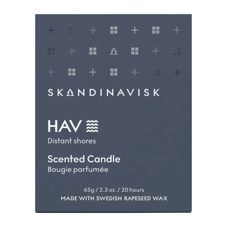 Hav scented candle with lid, 65 g