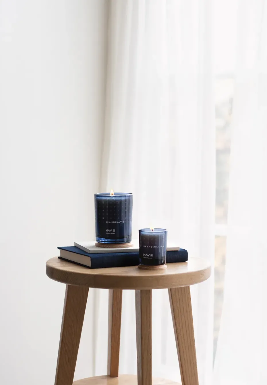 Hav scented candle with lid, 65 g