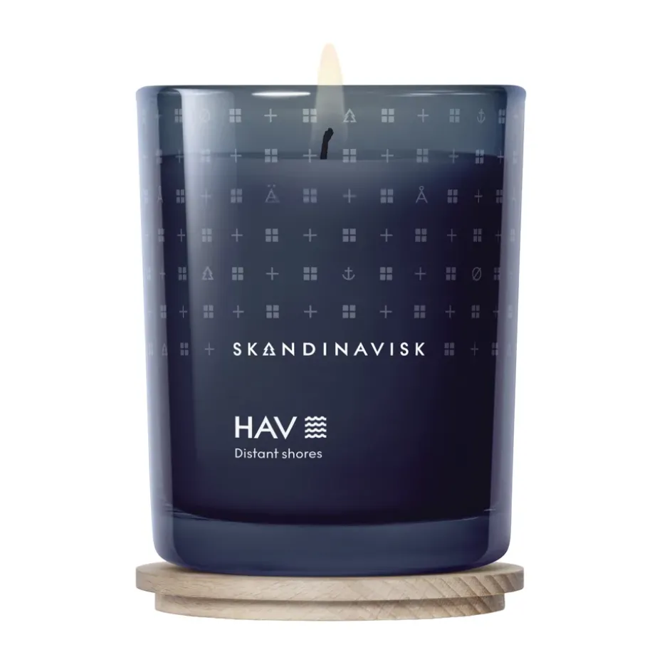 Hav scented candle with lid, 200 g