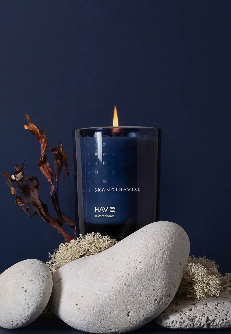 Hav scented candle with lid, 200 g